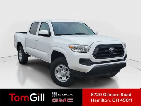 White 2023 Toyota Tacoma SR V6 for sale in Hamilton, OH