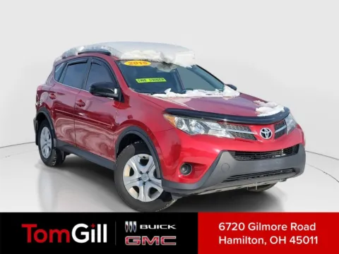 Red 2015 Toyota RAV4 LE for sale in Hamilton, OH