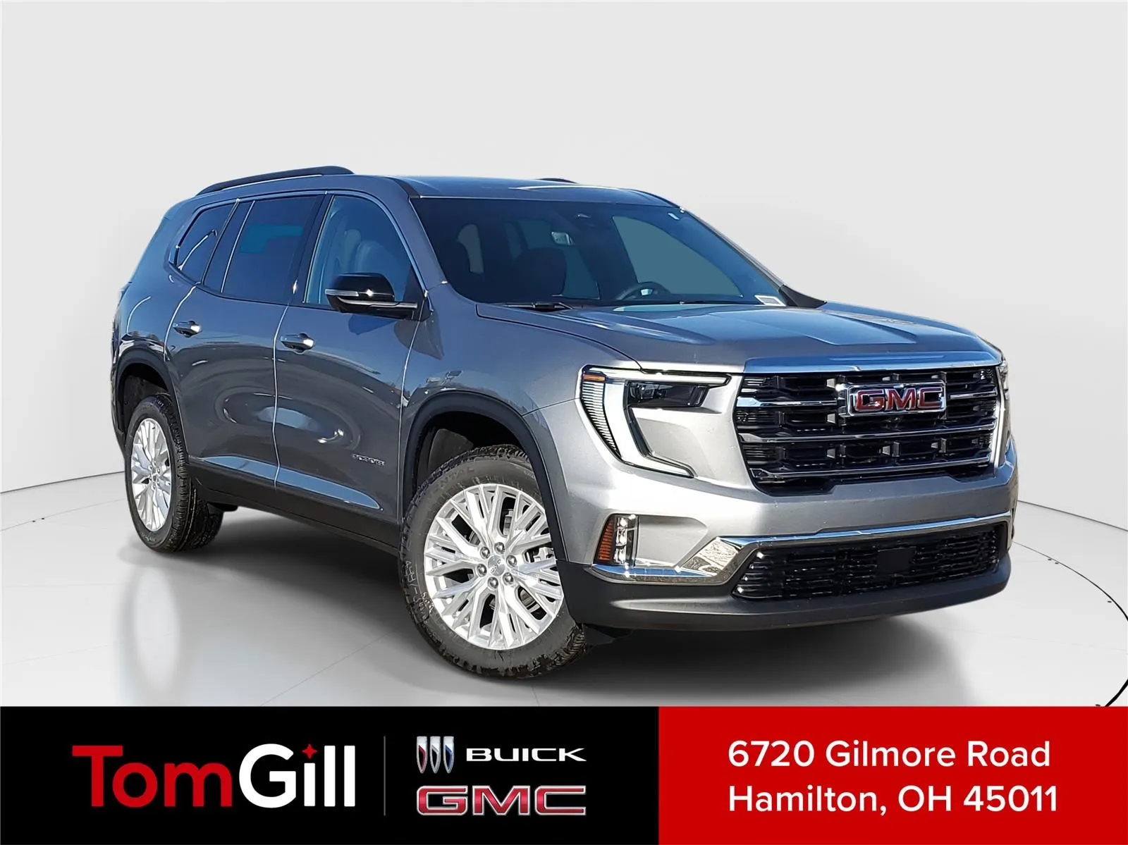 Gray 2026 GMC Acadia FWD Elevation for sale in Hamilton, OH