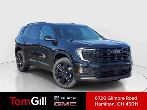 Black 2026 GMC Acadia FWD Elevation for sale in Hamilton, OH
