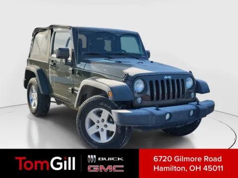 Green 2015 Jeep Wrangler Sport for sale in Hamilton, OH