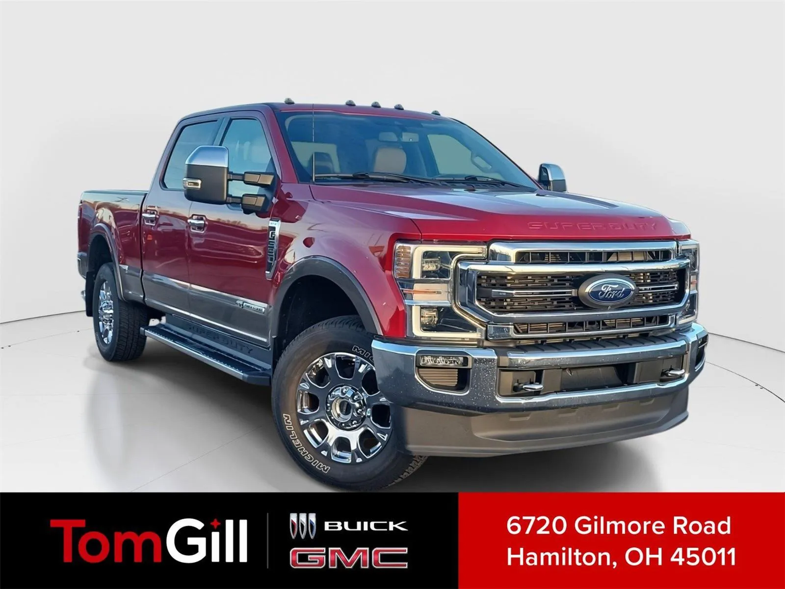 Red 2022 Ford Super Duty F-350 SRW LARIAT for sale in Hamilton, OH