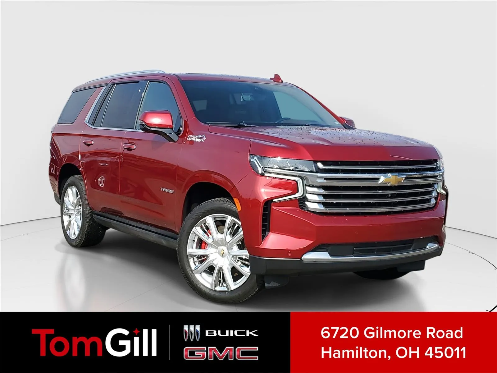 Red 2021 Chevrolet Tahoe High Country for sale in Hamilton, OH