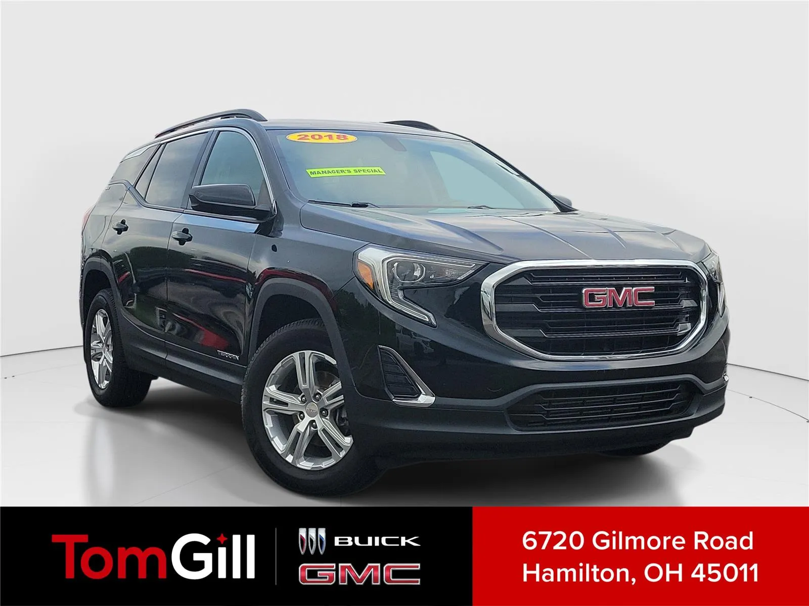 Black 2018 GMC Terrain SLE Diesel for sale in Hamilton, OH