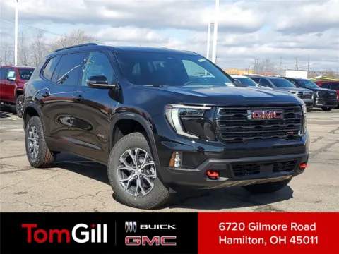 Black 2026 GMC Acadia AWD AT4 for sale in Hamilton, OH
