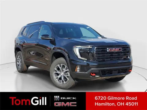 Black 2026 GMC Acadia AWD AT4 for sale in Hamilton, OH