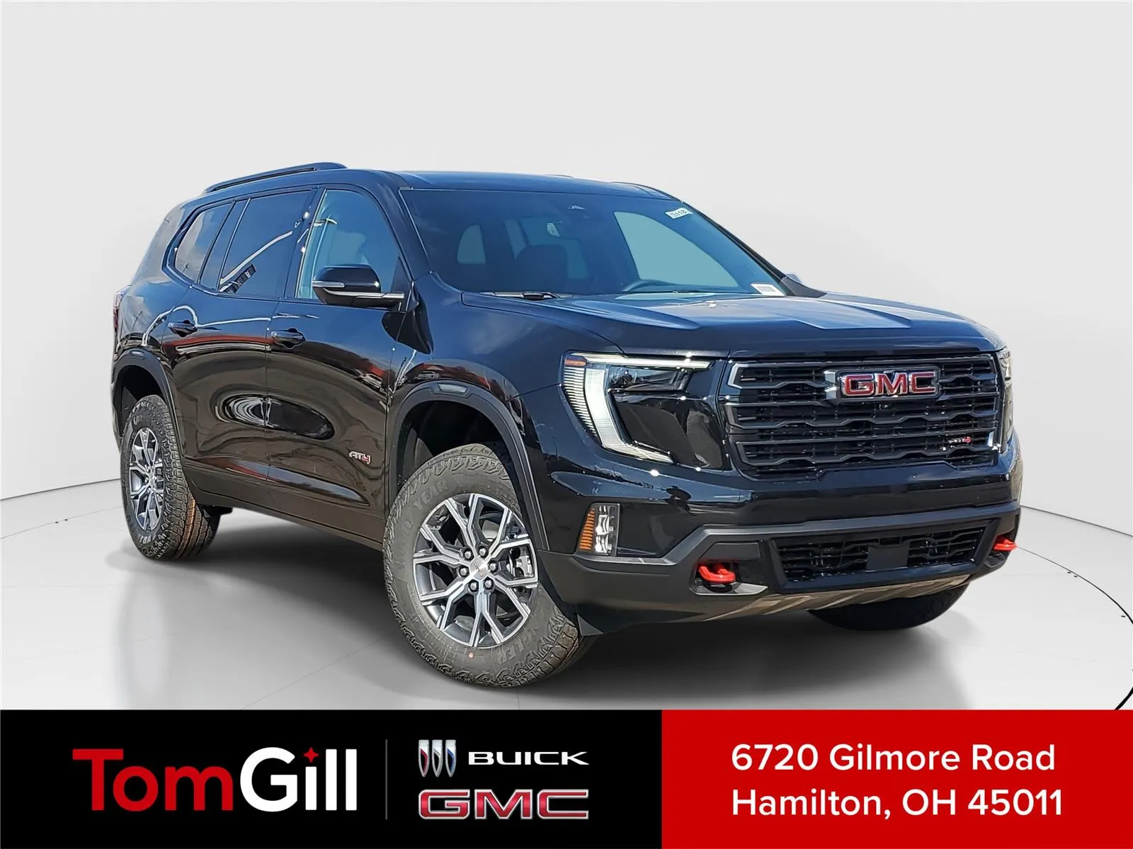 Black 2026 GMC Acadia AWD AT4 for sale in Hamilton, OH