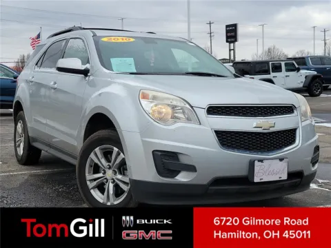 Silver 2010 Chevrolet Equinox LT w/1LT for sale in Hamilton, OH