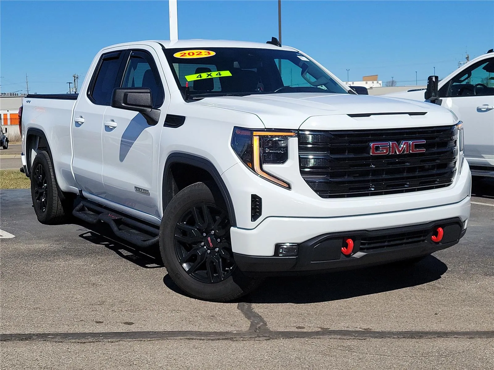 White 2023 GMC Sierra 1500 Elevation for sale in Hamilton, OH