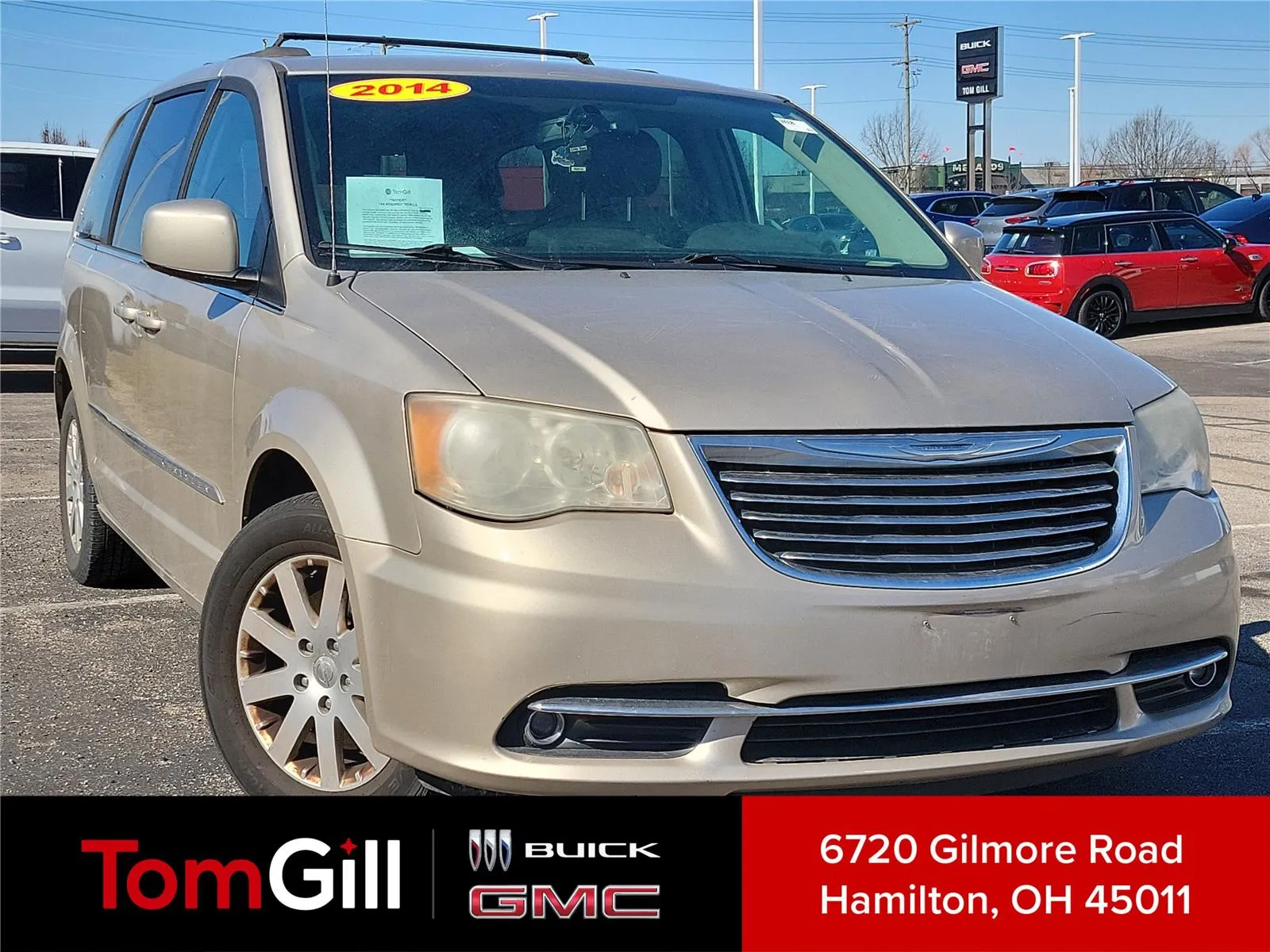 Beige 2014 Chrysler Town & Country Touring for sale in Hamilton, OH