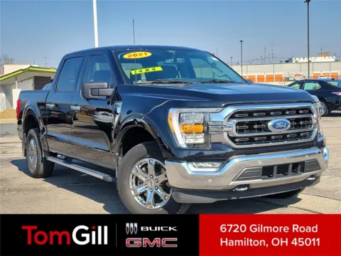 Black 2021 Ford F-150 XLT for sale in Hamilton, OH