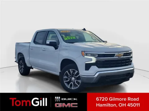White 2023 Chevrolet Silverado 1500 LT for sale in Hamilton, OH