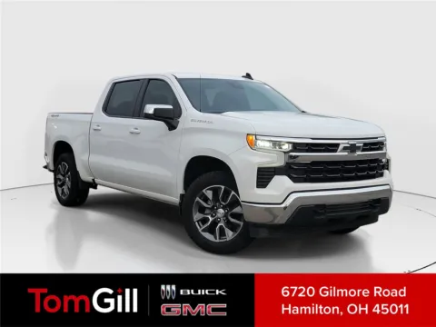 White 2023 Chevrolet Silverado 1500 LT for sale in Hamilton, OH