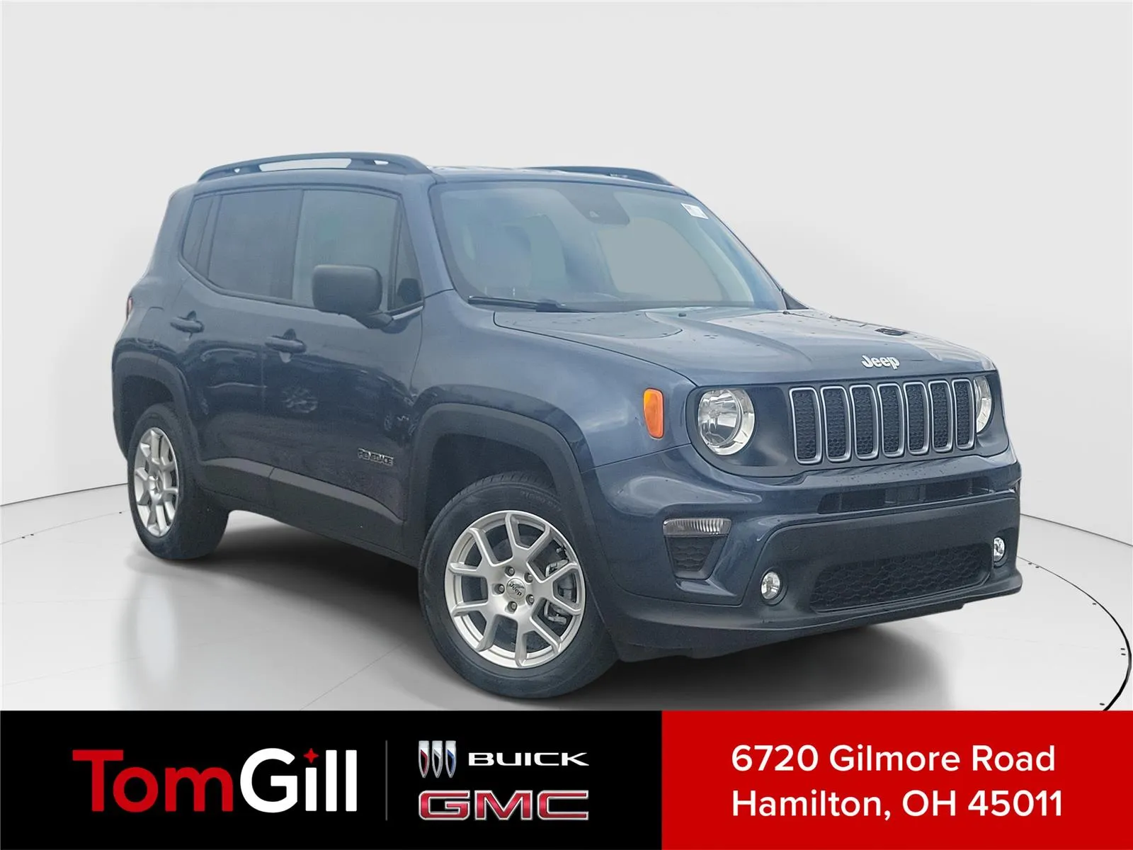 Blue 2022 Jeep Renegade Latitude for sale in Hamilton, OH