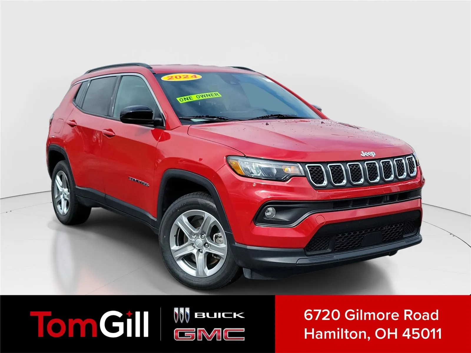 Red 2024 Jeep Compass Latitude for sale in Hamilton, OH