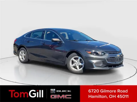 Gray 2017 Chevrolet Malibu LS for sale in Hamilton, OH