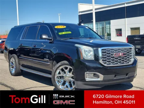 Black 2018 GMC Yukon XL Denali for sale in Hamilton, OH