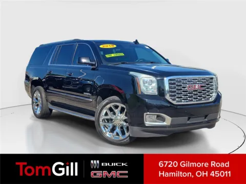 Black 2018 GMC Yukon XL Denali for sale in Hamilton, OH