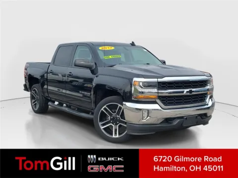 Black 2017 Chevrolet Silverado 1500 LT for sale in Hamilton, OH