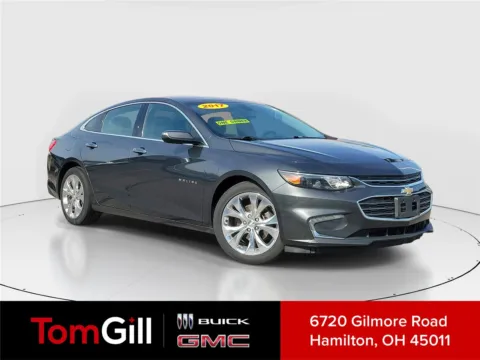 Gray 2017 Chevrolet Malibu Premier for sale in Hamilton, OH