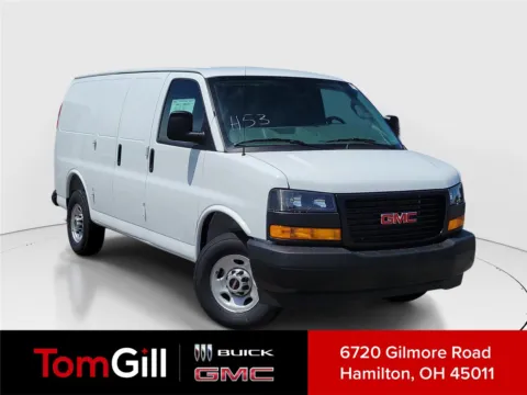White 2026 GMC Savana Cargo Van RWD 3500 135 for sale in Hamilton, OH