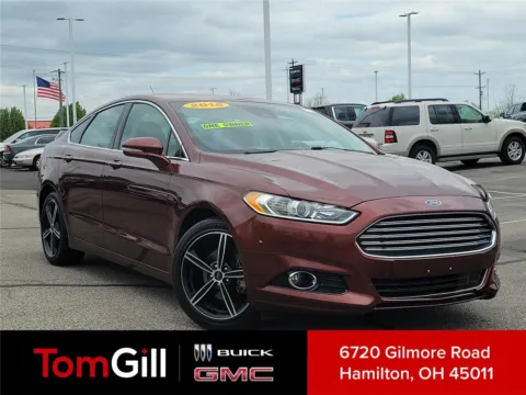 Brown 2016 Ford Fusion Titanium for sale in Hamilton, OH