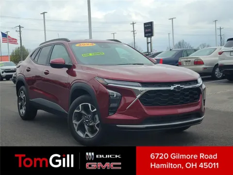 Red 2024 Chevrolet Trax LT for sale in Hamilton, OH