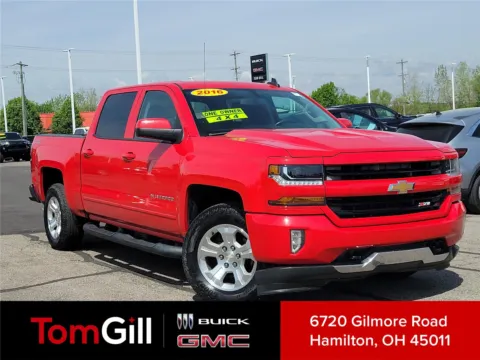 Red 2016 Chevrolet Silverado 1500 LT for sale in Hamilton, OH