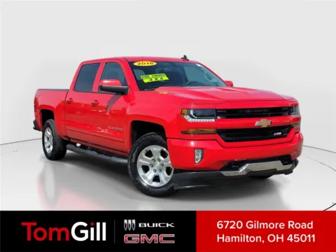 Red 2016 Chevrolet Silverado 1500 LT for sale in Hamilton, OH