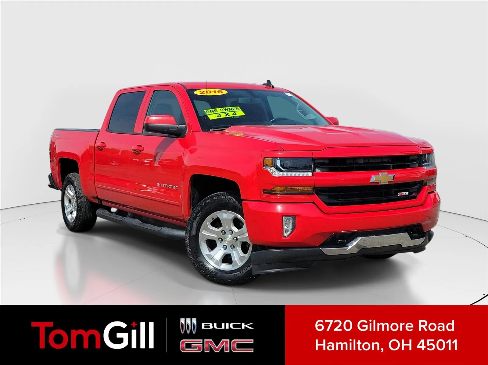 Red 2016 Chevrolet Silverado 1500 LT for sale in Hamilton, OH