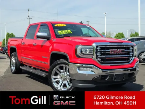 Red 2017 GMC Sierra 1500 SLT for sale in Hamilton, OH