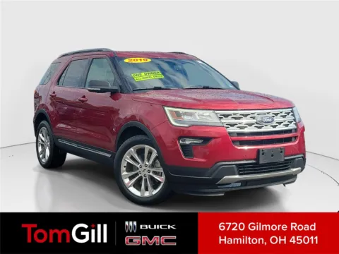 Red 2019 Ford Explorer XLT for sale in Hamilton, OH