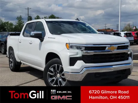White 2024 Chevrolet Silverado 1500 LT for sale in Hamilton, OH