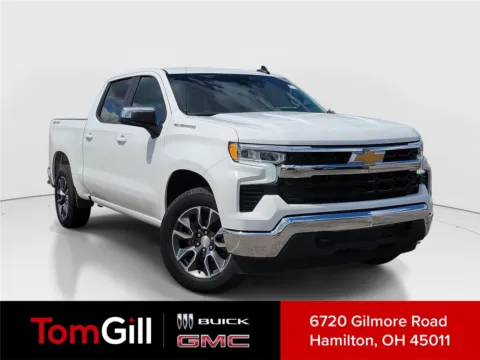 White 2024 Chevrolet Silverado 1500 LT for sale in Hamilton, OH