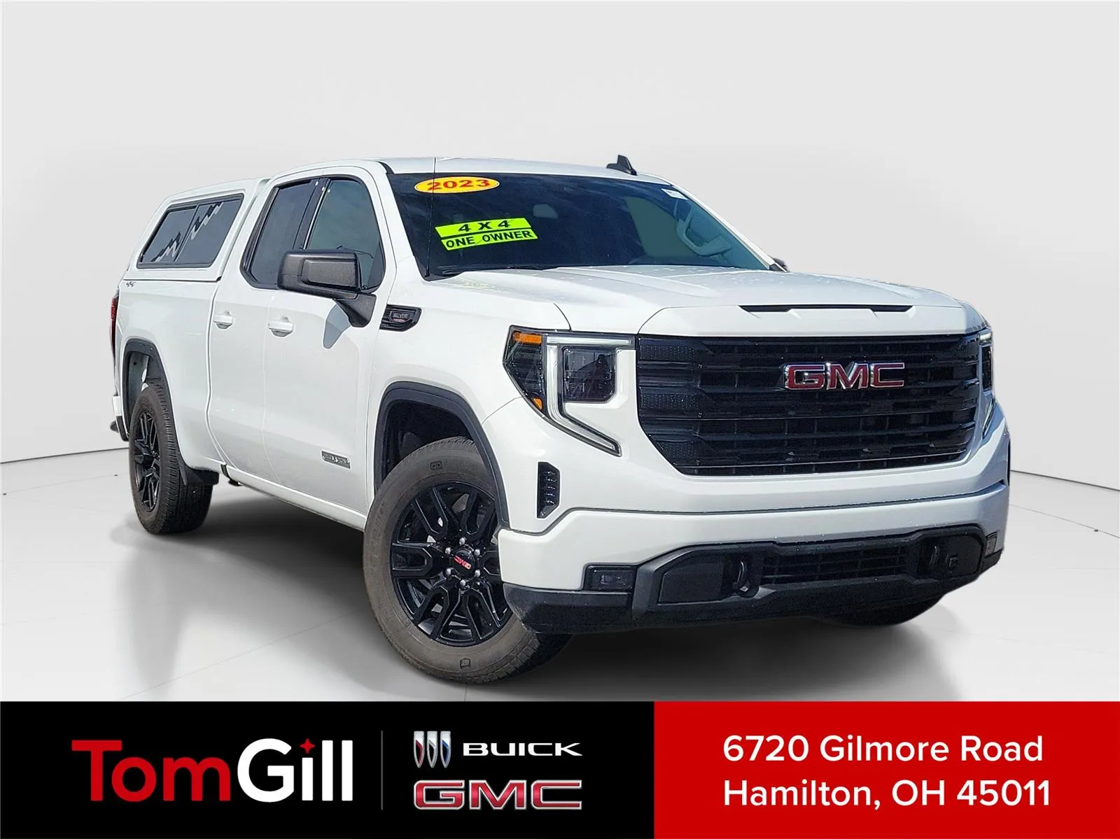 White 2023 GMC Sierra 1500 Elevation for sale in Hamilton, OH