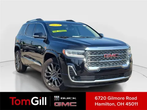 Black 2023 GMC Acadia Denali for sale in Hamilton, OH