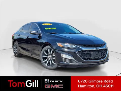 Black 2024 Chevrolet Malibu RS for sale in Hamilton, OH