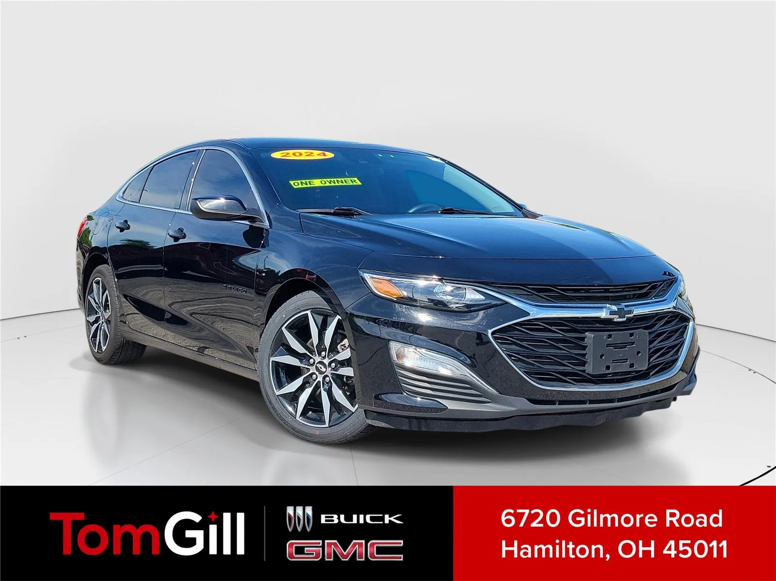 Black 2024 Chevrolet Malibu RS for sale in Hamilton, OH