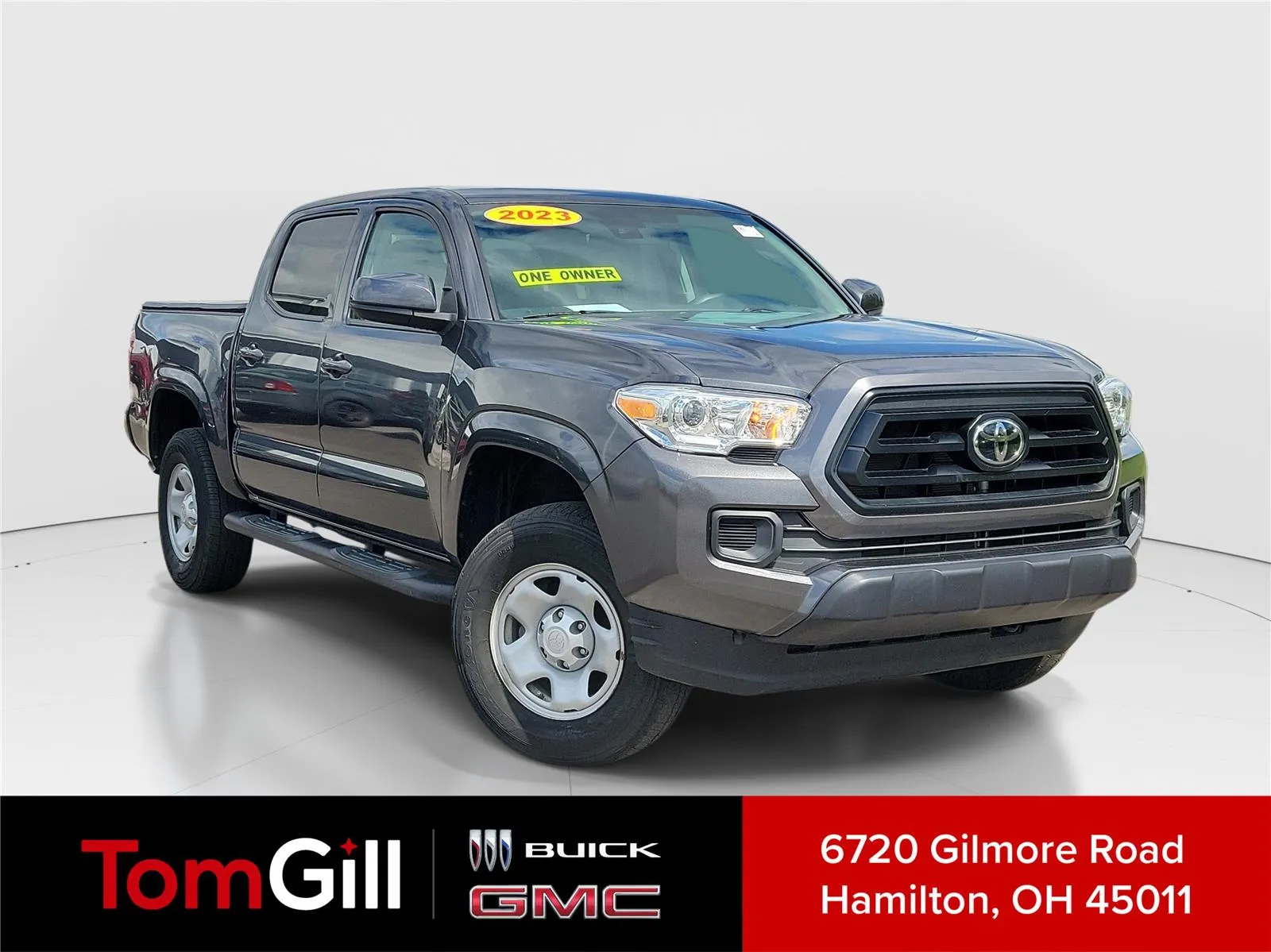 Gray 2023 Toyota Tacoma SR V6 for sale in Hamilton, OH