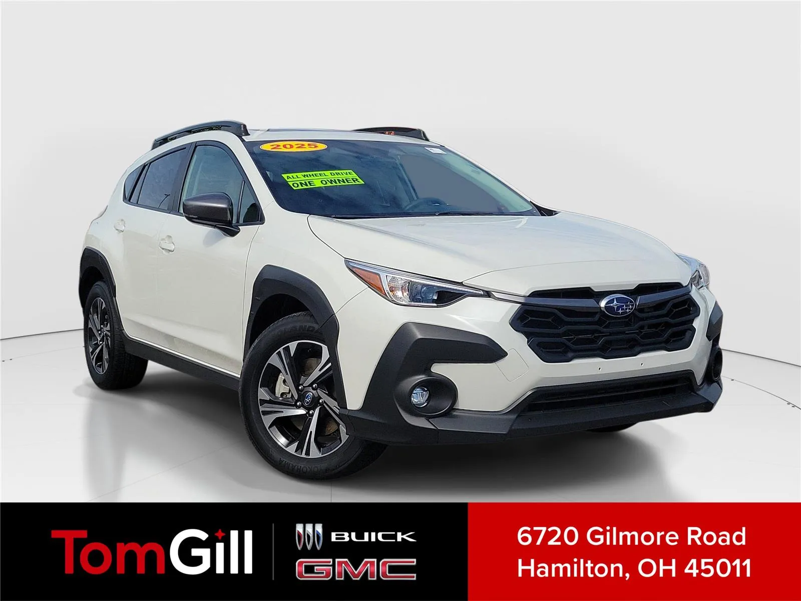 White 2025 Subaru Crosstrek Premium for sale in Hamilton, OH