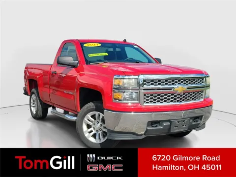 Red 2014 Chevrolet Silverado 1500 LT for sale in Hamilton, OH