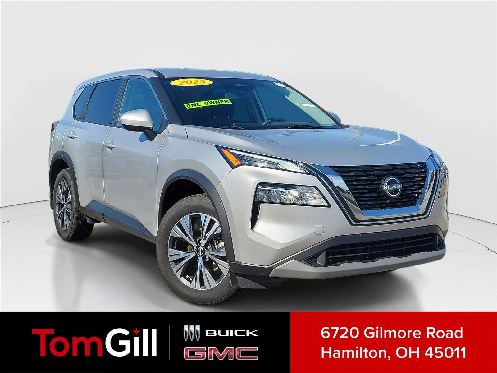 Silver 2023 Nissan Rogue SV for sale in Hamilton, OH