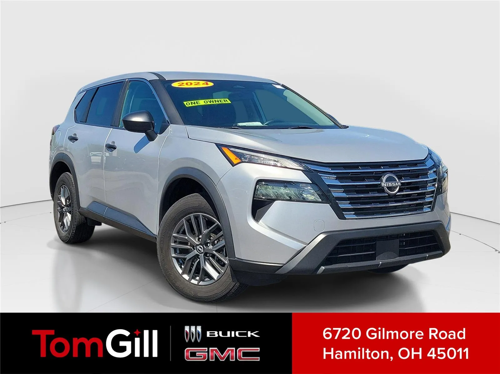 Silver 2024 Nissan Rogue S for sale in Hamilton, OH