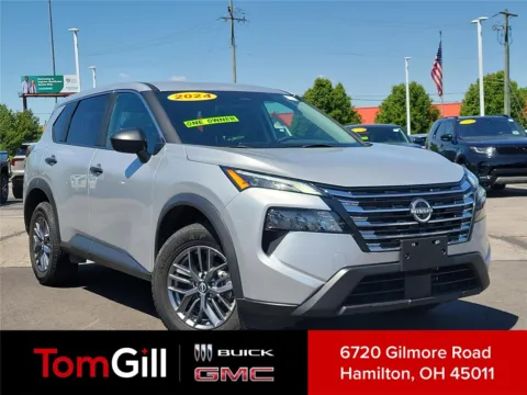 Silver 2024 Nissan Rogue S for sale in Hamilton, OH
