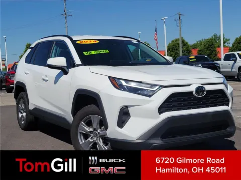 White 2024 Toyota RAV4 XLE for sale in Hamilton, OH