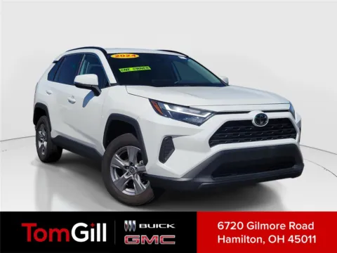 White 2024 Toyota RAV4 XLE for sale in Hamilton, OH