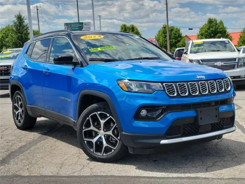 Blue 2024 Jeep Compass Limited for sale in Hamilton, OH