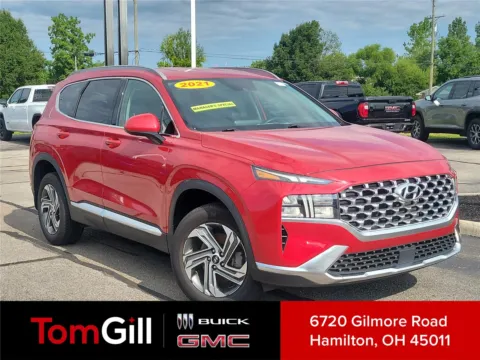 Red 2021 Hyundai Santa Fe SEL for sale in Hamilton, OH