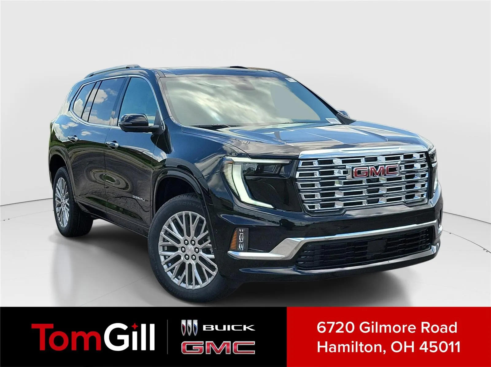 Black 2026 GMC Acadia AWD Denali for sale in Hamilton, OH