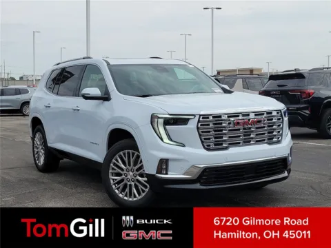 White 2026 GMC Acadia AWD Denali for sale in Hamilton, OH